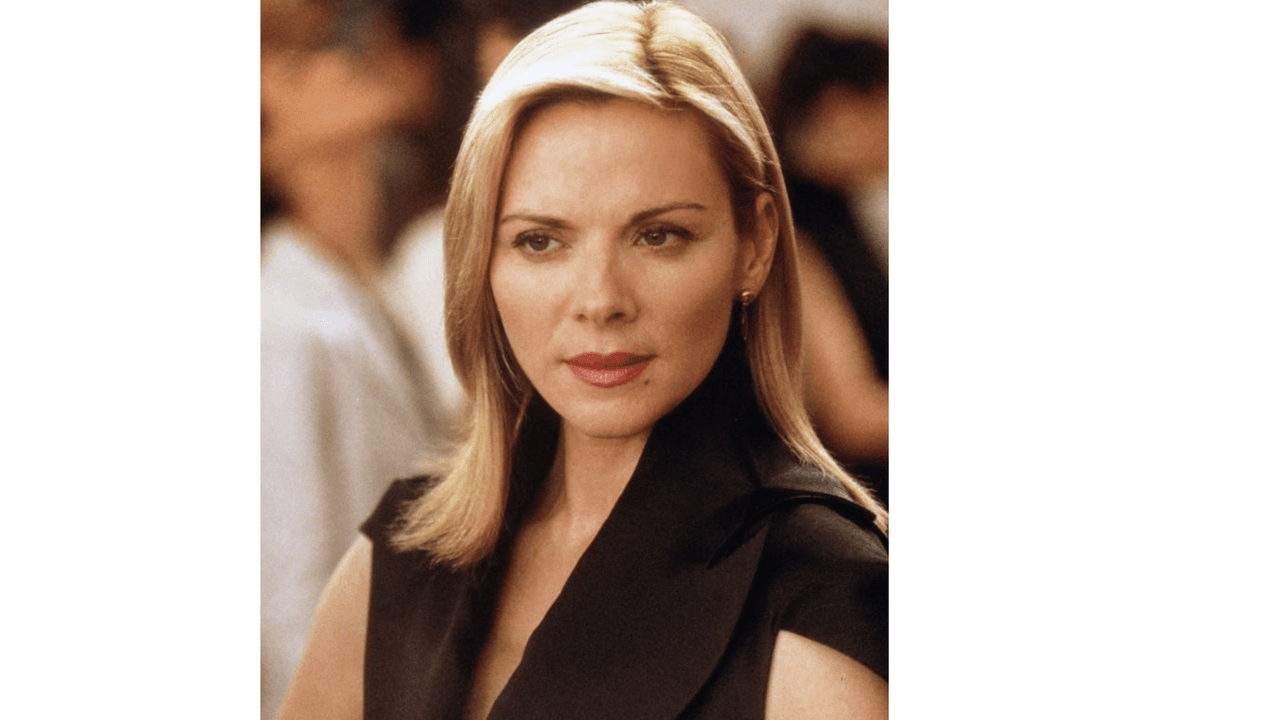 Actriz Kim Cattrall en 'Sex and the City'