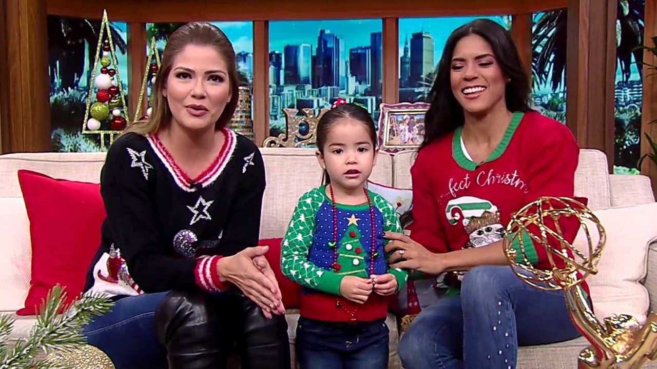 Giulietta acudió al estudio porque está de vacaciones y sabía que estaría Mickey Mouse de invitado. Ella quería saludarlo.