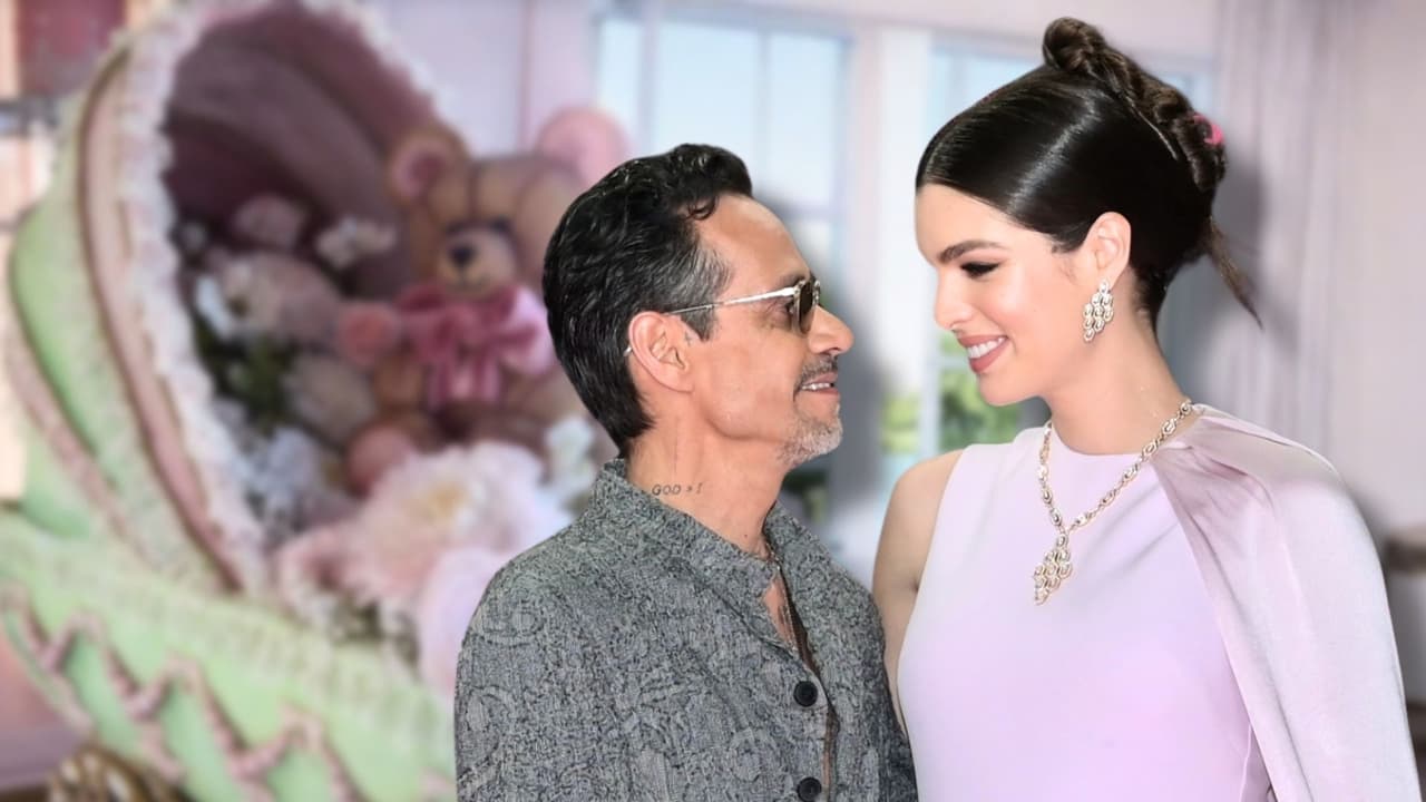 Nadia Ferrera y Marc Anthony enamoraron con su pastel de baby shower: esto contó su creador