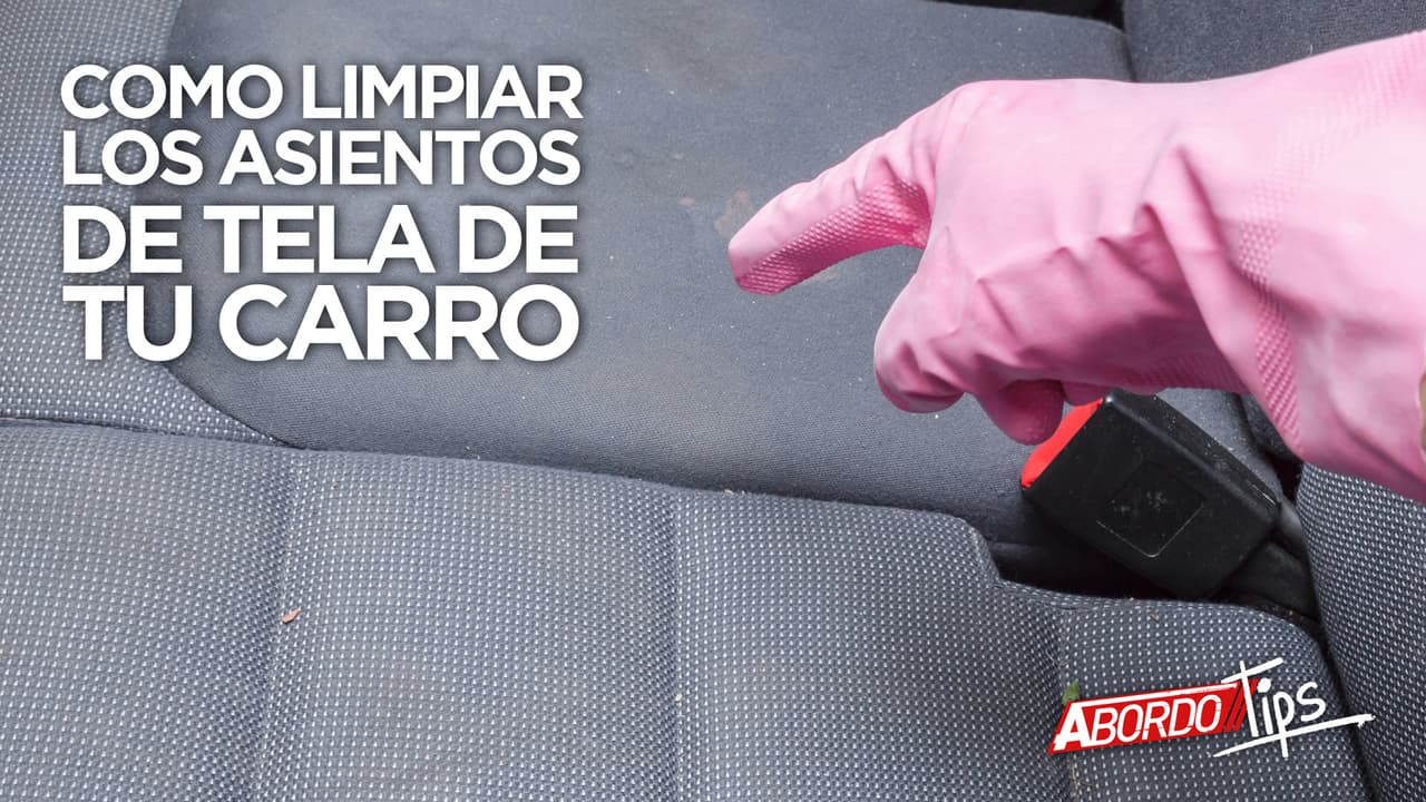 <u><b>Contenido relacionado</b></u>
<br>
<br>Aprende la técnica correcta para limpiar los asientos de tela de tu carro. Jaime Gabaldoni nos cuenta todos los detalles.