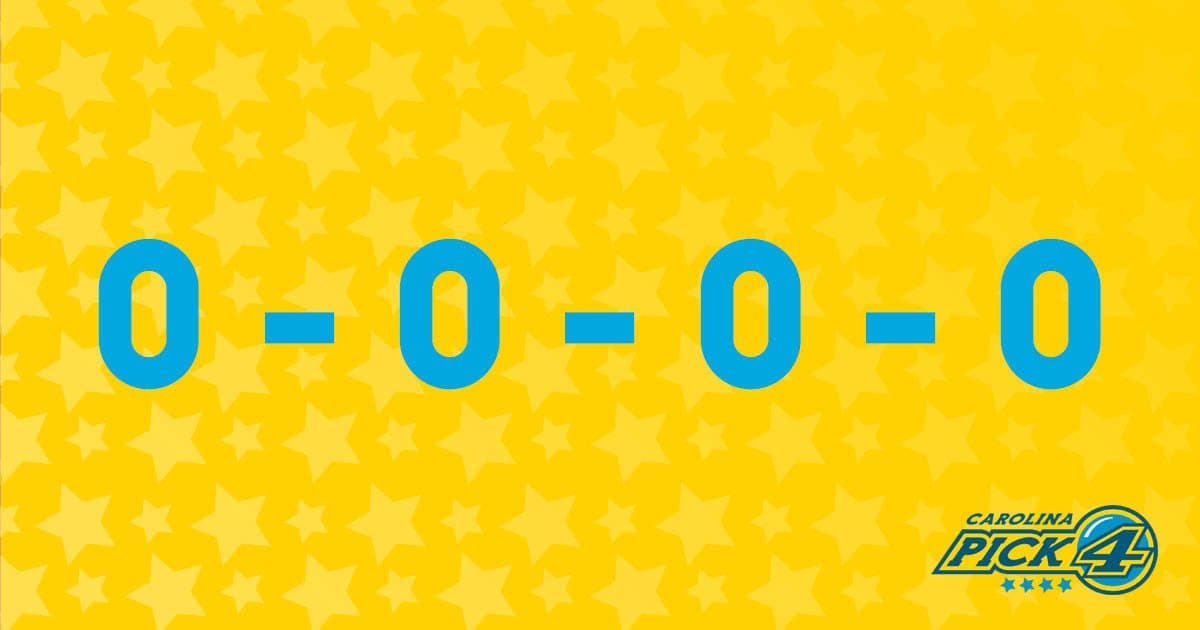 El cero, número de la suerte de más de 2,000 ganadores de la lotería en Carolina del Norte