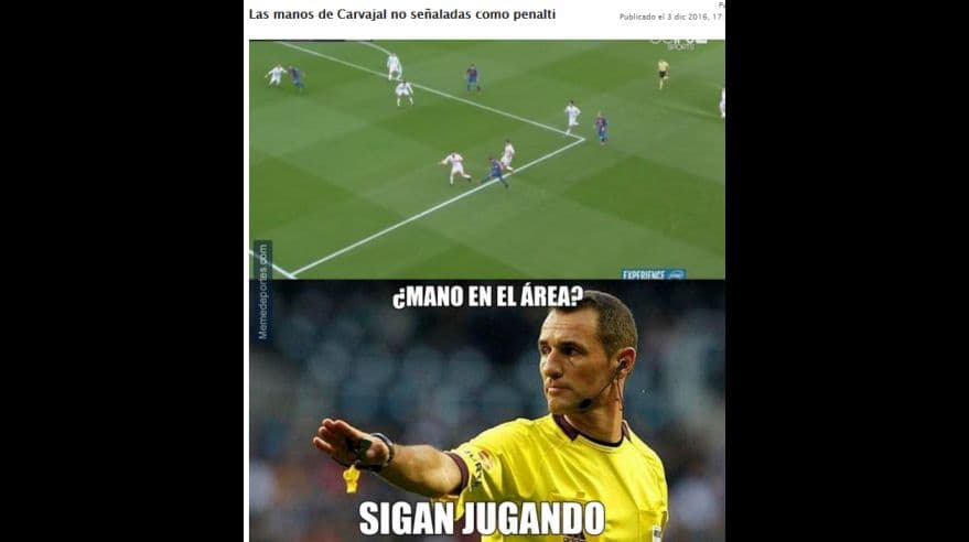 El clásico más seguido del mundo no pasó desapercibido en las redes sociales que elogiaron a Sergio Ramos y criticaron el arbitraje.