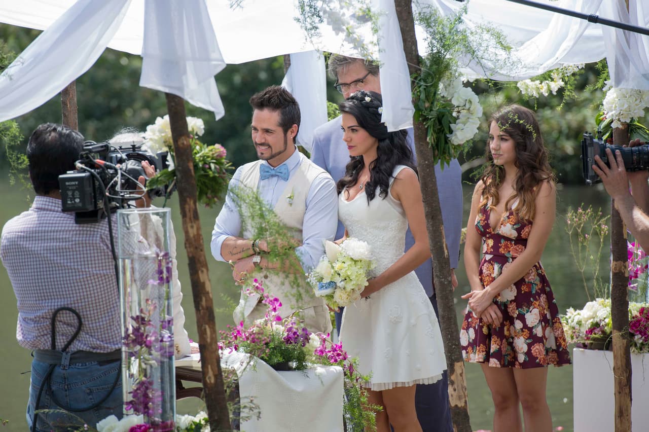 Ahora sí, ¡todo está listo para empezar la boda!