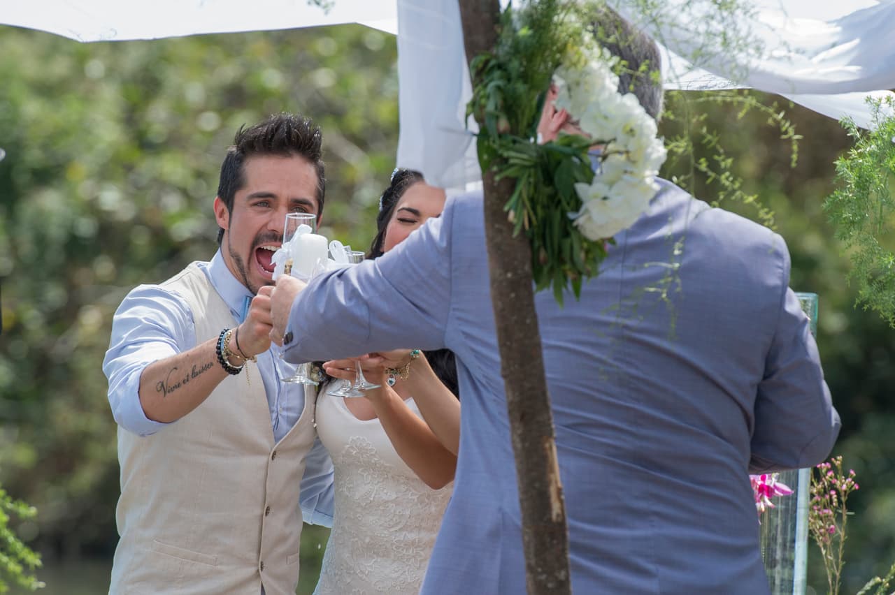 Estuvieron animados en todo momento.
