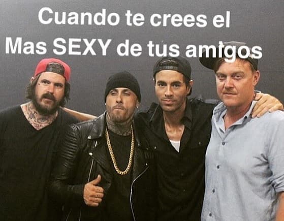 Otro adicto a las risas es Nicky Jam.