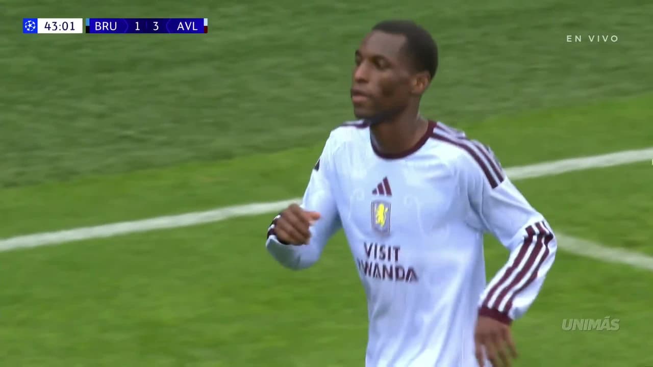 ¿Qué hacías ahí, Sommer? ¡El Aston Villa aprovecha error del portero y Jackson no perdona para el 3-1!