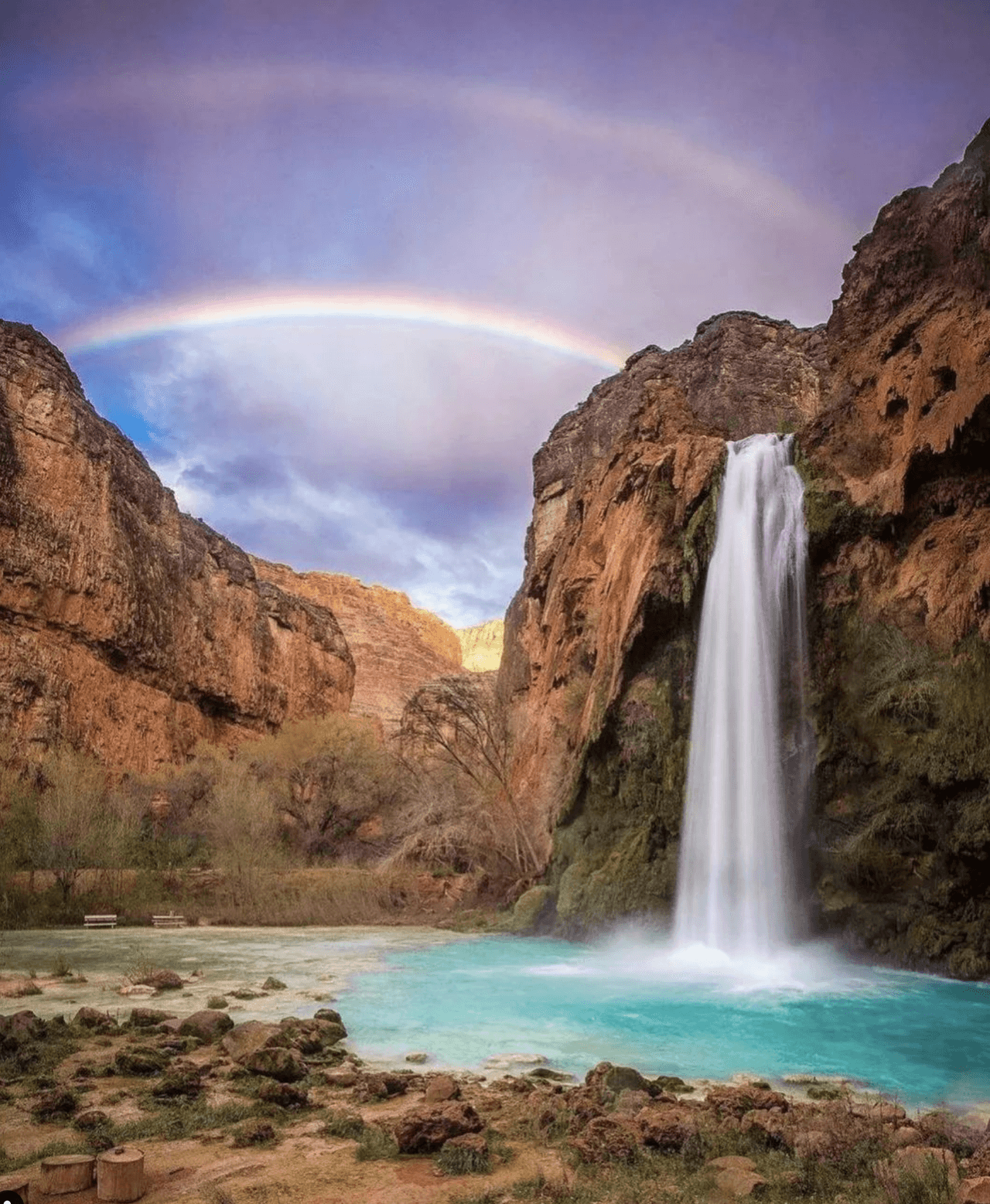 El lugar es ideal para desconectarse por completo del mundo, pues 
<b>no hay servicio de internet o teléfono celular</b>, sólo de manera limitada en la villa de Supai.