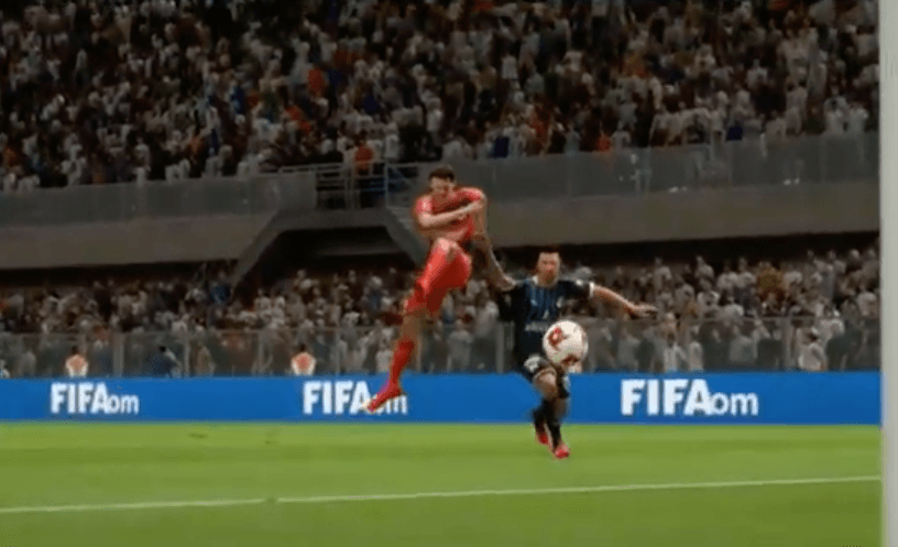 Chivas vence al Querétaro 0-2 con Beltrán en los controles del FIFA 20, sobre Marcel Ruiz.