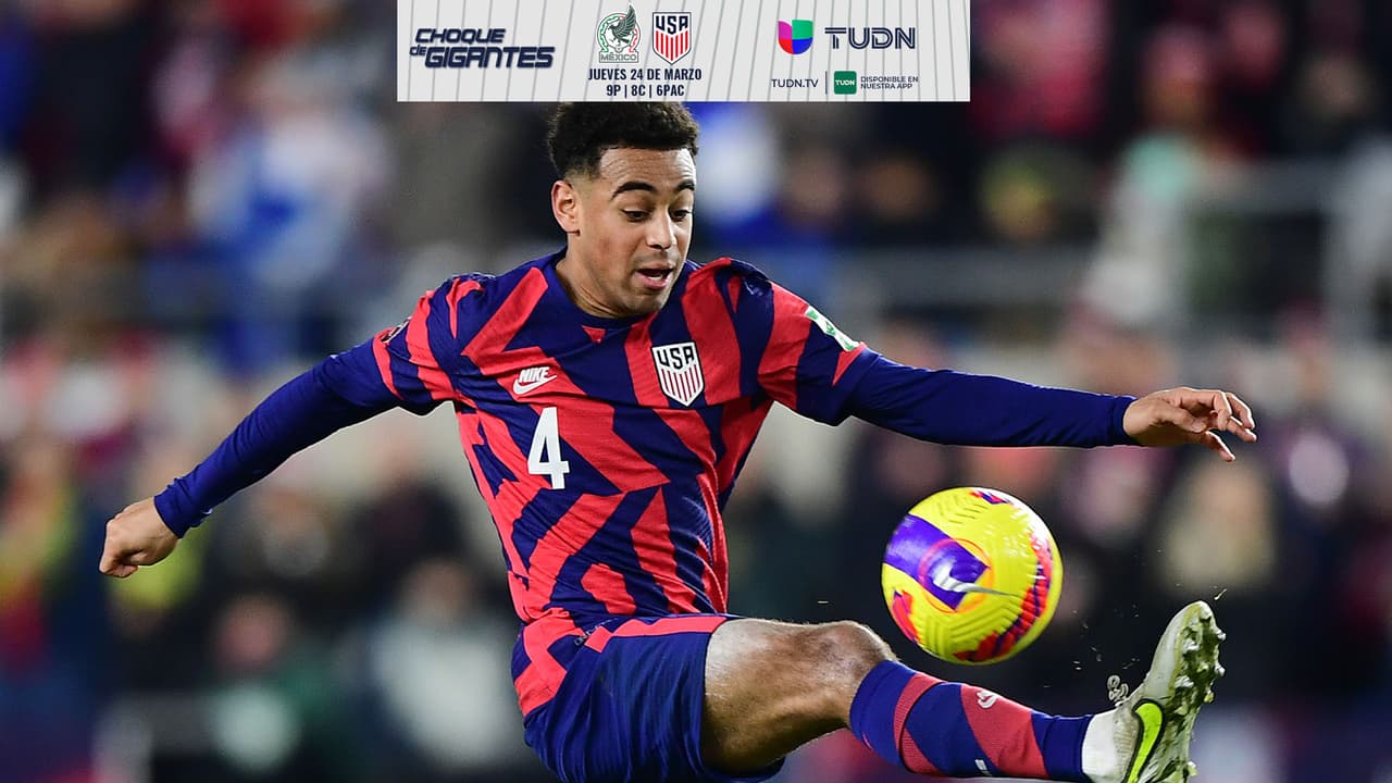 Tyler Adams reconoce que está nervioso por jugar ante México, pero "no hay miedo"