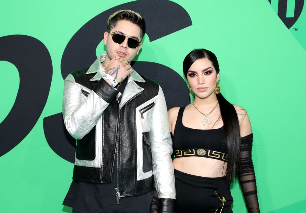 Kimberly Loaiza y Juan de Dios Pantoja