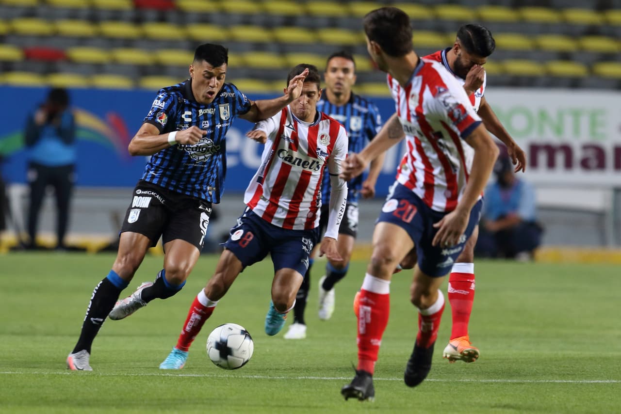 Querétaro venció 2-1 al Atlético de San Luis en la Jornada 11 del Grita México Clausura 2022.