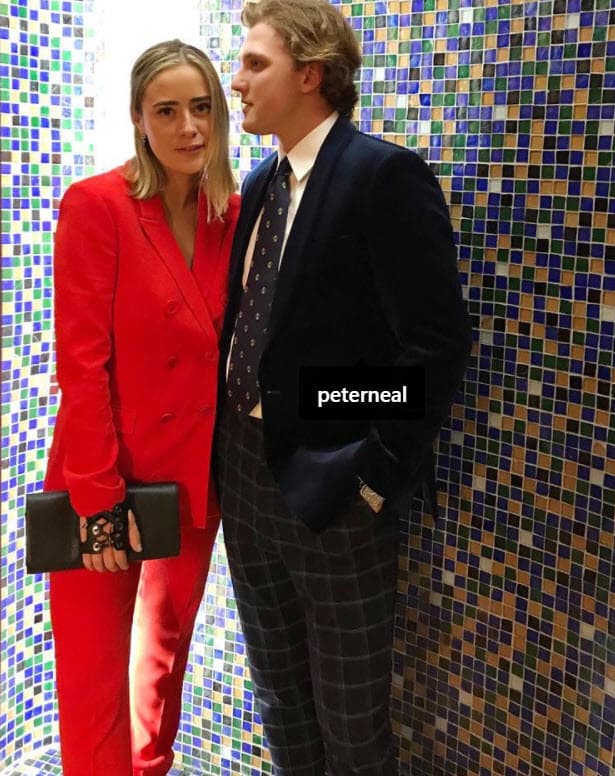 Tiene novio y también es estudiante de leyes, Peter Neal, con quien tiene varias fotos en su cuenta de Instagram. 
<br>