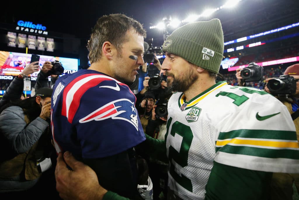 Tom Brady y Aaron Rodgers, las dos rutas hacia el éxito y la eternidad