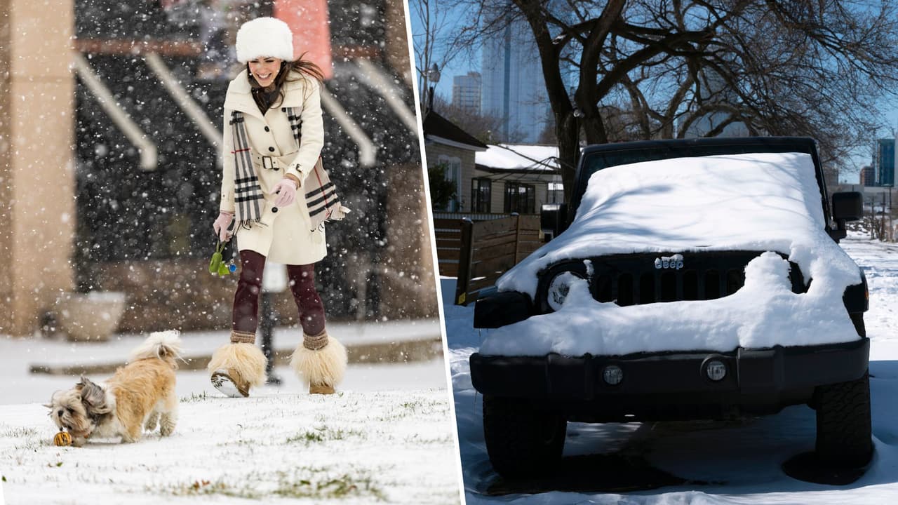 A la expectativa de un copo mágico: ¿Nieve en Dallas – Fort Worth y el norte de Texas esta Navidad?