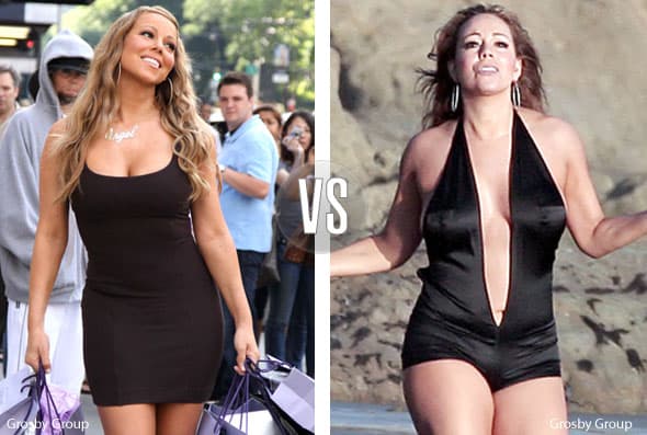 Mariah Carey es otra diva que tiene problemas con la báscula.