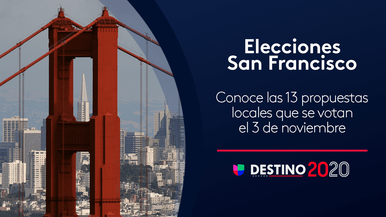 ¿De qué tratan las 13 propuestas en la boleta electoral en San Francisco? Esto es lo que debes saber 