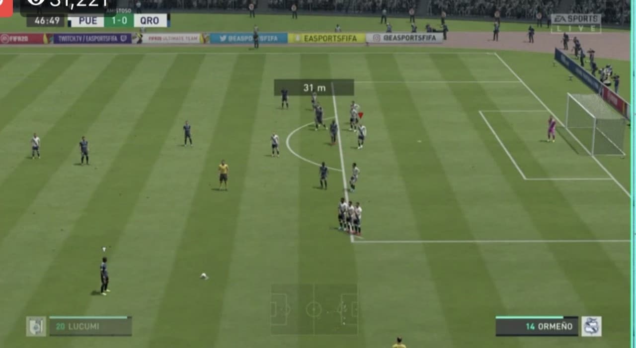 Jimmy Gómez le pone fin a la racha ganadora del Puebla de Santiago Ormeño.