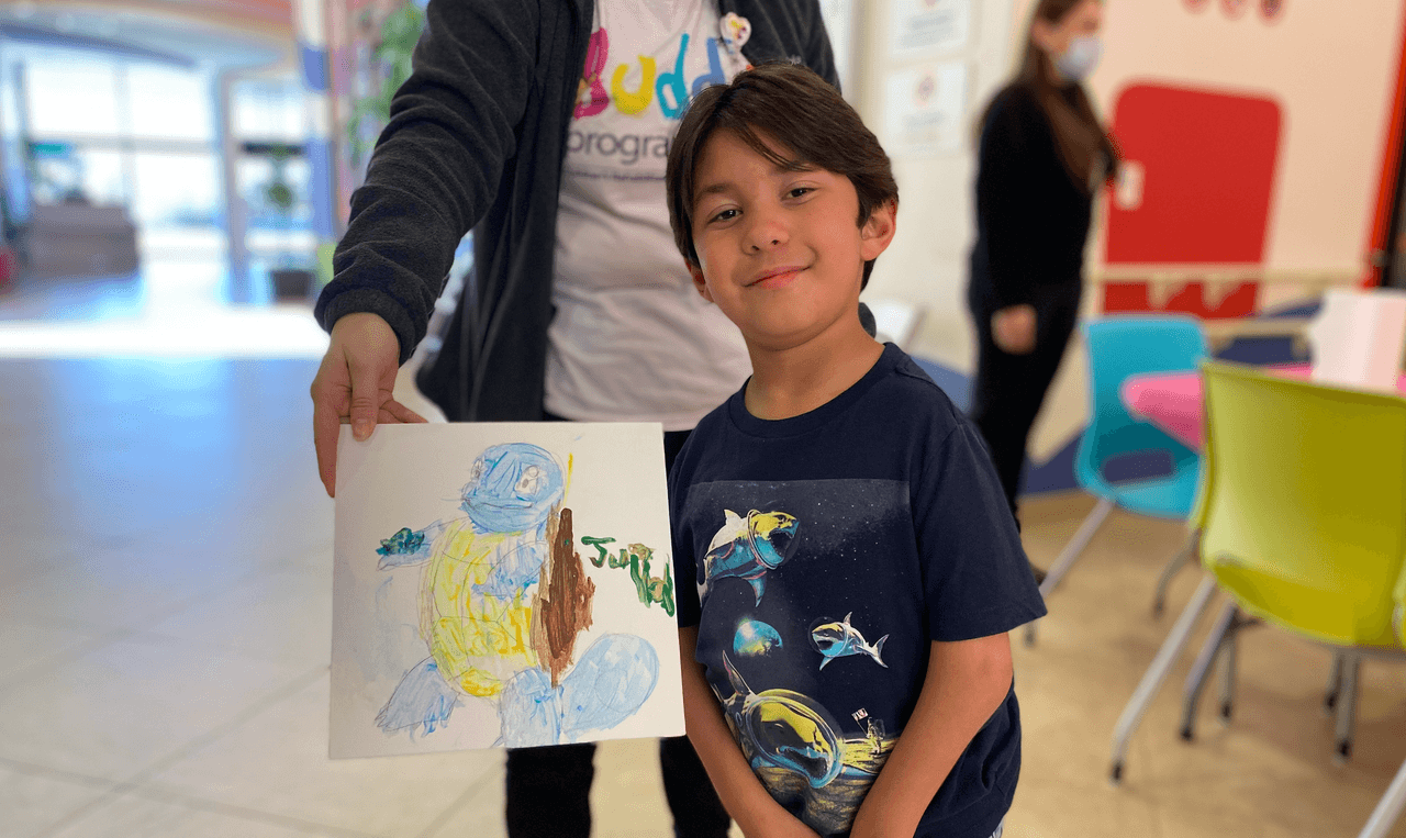 Paciente del CRIT USA después de recibir terapia.