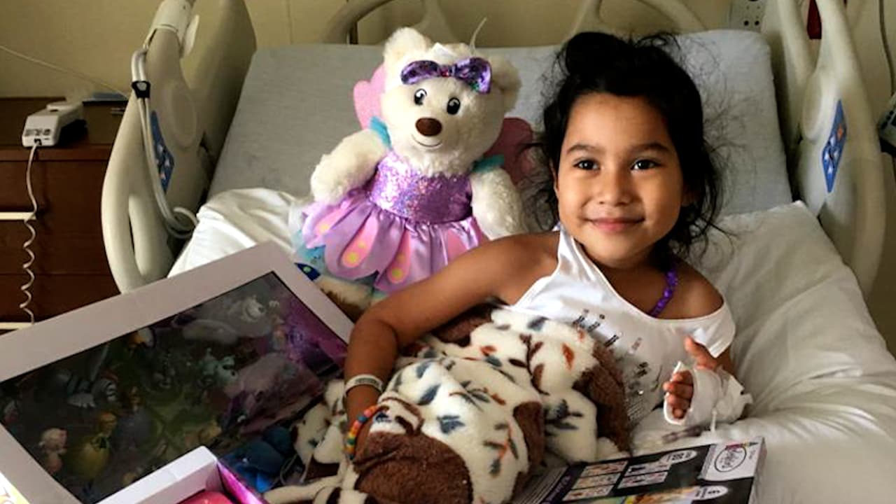 Los médicos diagnosticaron a la pequeña cuando su madre, 
<b>Sandra Pineda</b>, la llevó al hospital para saber a qué se debían la tos y fiebre de su hija. 
<a href="https://www.univision.com/local/san-antonio-kwex/mi-corazon-esta-destrozado-madre-de-familia-busca-recaudar-dinero-para-luchar-contra-el-cancer-que-padece-su-hija-de-5-anos-video" target="_blank">"Pensamos que era algo pasajero, pero no fue así. Los médicos le hicieron exámenes de sangre y le diagnosticaron leucemia"</a>, contó Pineda.
