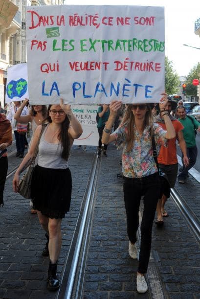 En Burdeos, Francia, la convocatoria se hizo eco.