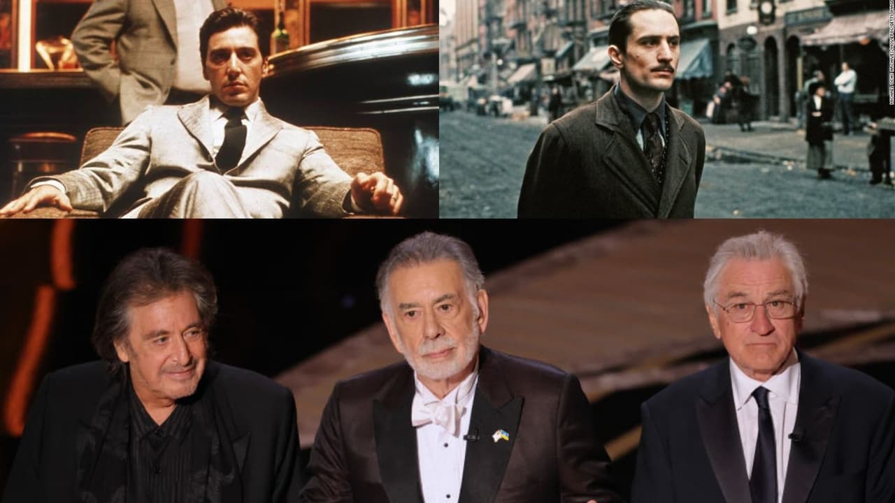 Al Pacino,Francis Ford Coppola y Robert De Niro
