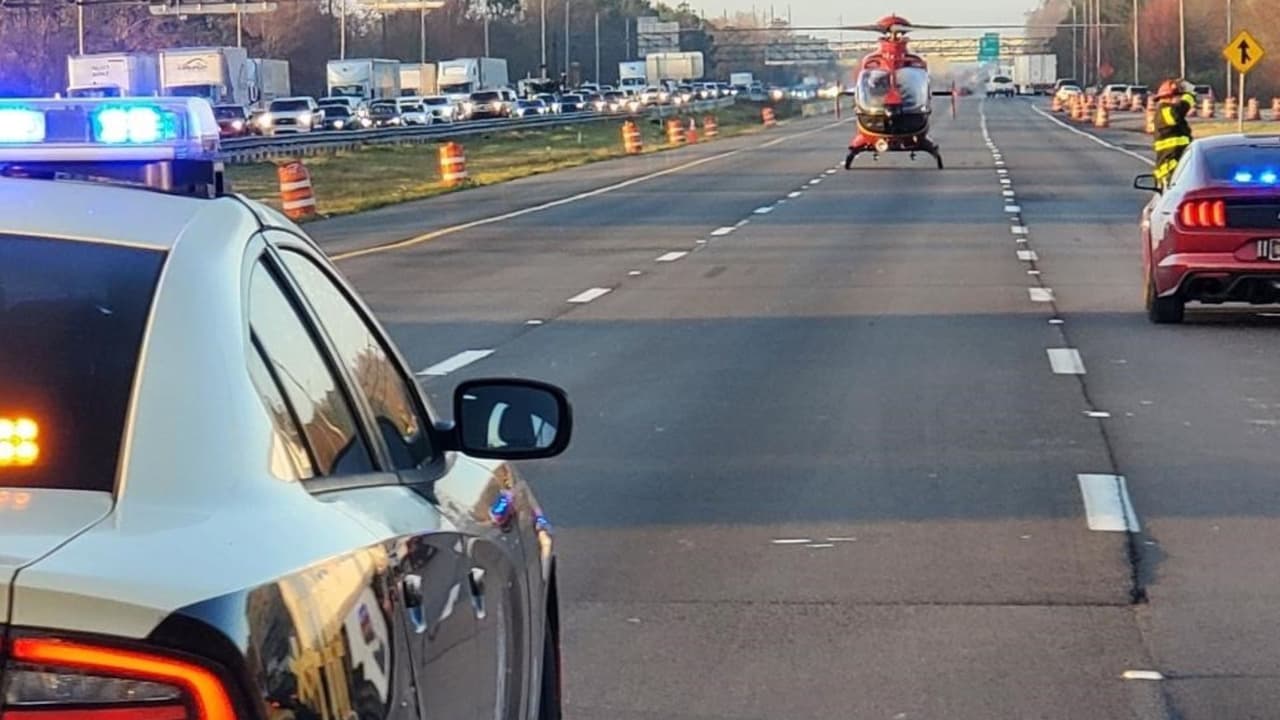 Choque múltiple retiene el tráfico en la autopista Interestatal 4 en Kissimmee