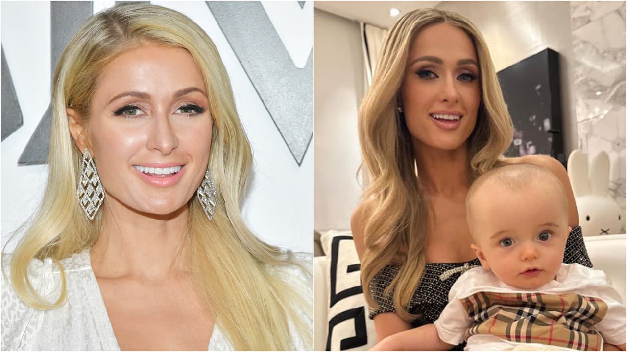 Tras poner alto a burlas sobre el físico de su hijo, Paris Hilton posa con él en tiernas fotos