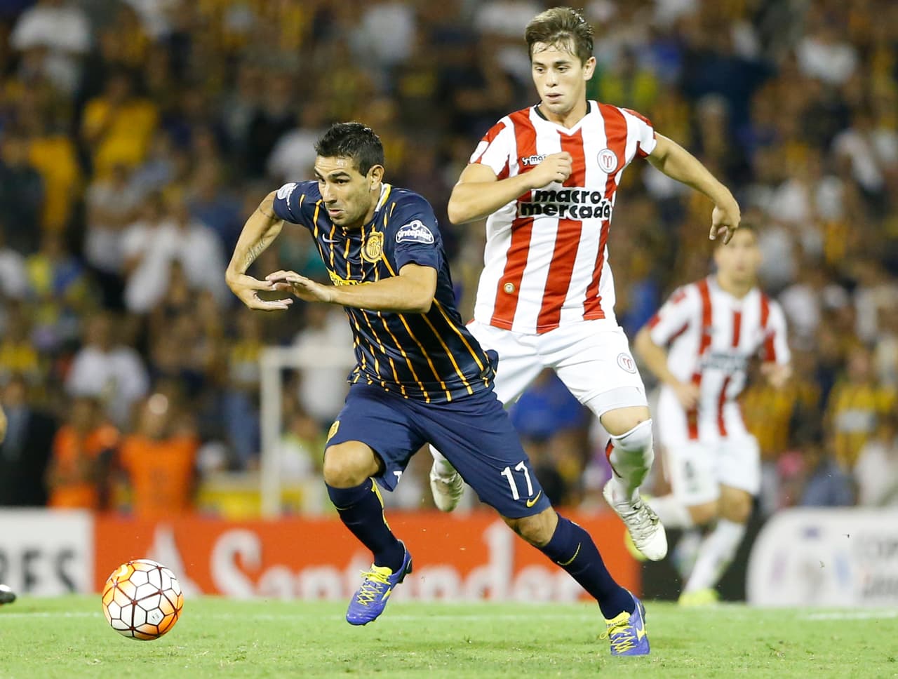 Rosario Central 4-1 River Plate: Rosario Central da cátedra a River Plate uruguayo 