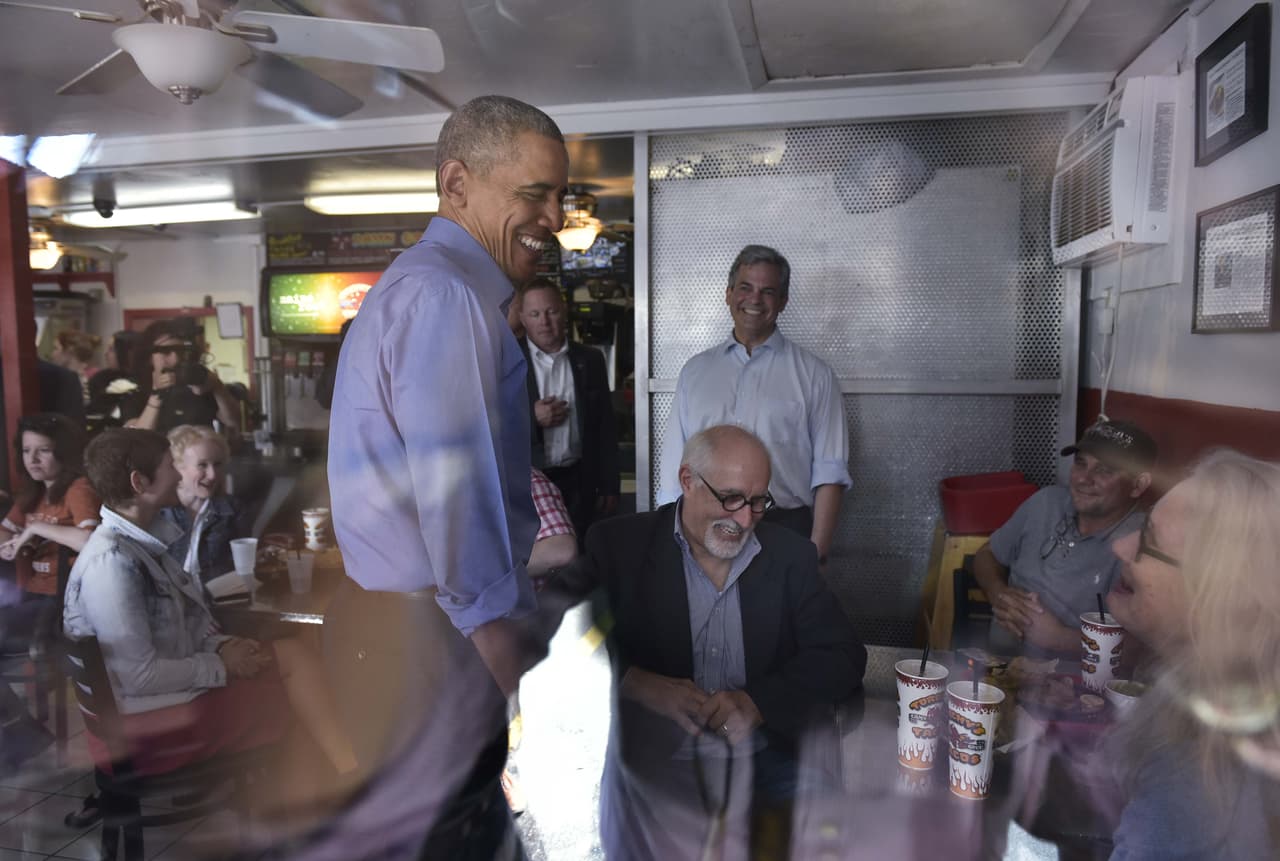 Antes de su participación en el festival South by South West, el presidente sorprendió a los comensales de la taquería Torchys al entrar al lugar.