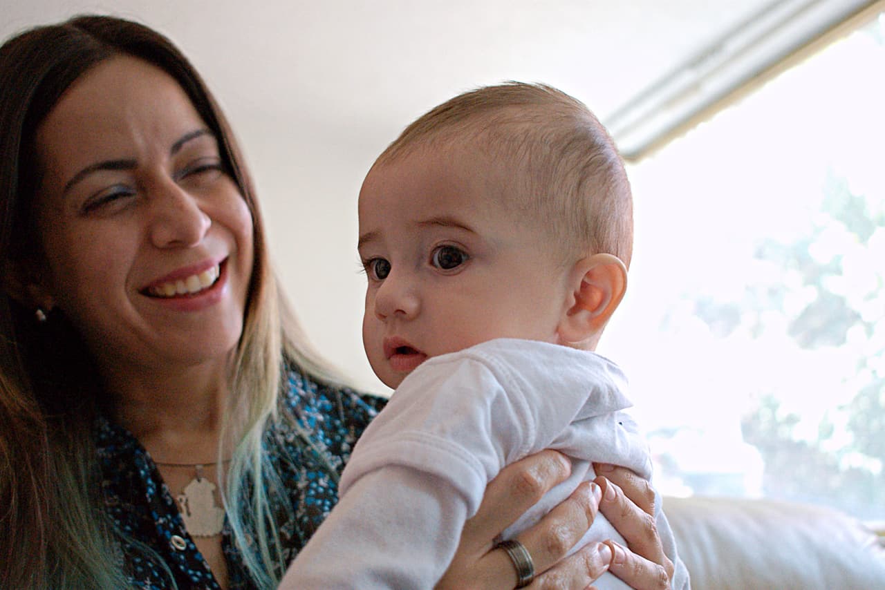 “Quedé embarazada en enero de 2016, a unos días de mudarme a México, solo que no lo supe hasta muchas semanas después”, recuerda Anairene.