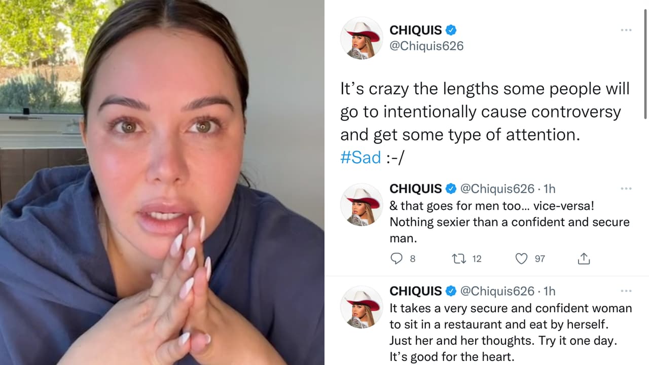 Chiquis publicó estos mensajes en medio de la polémica que enfrenta Lorenzo Méndez.