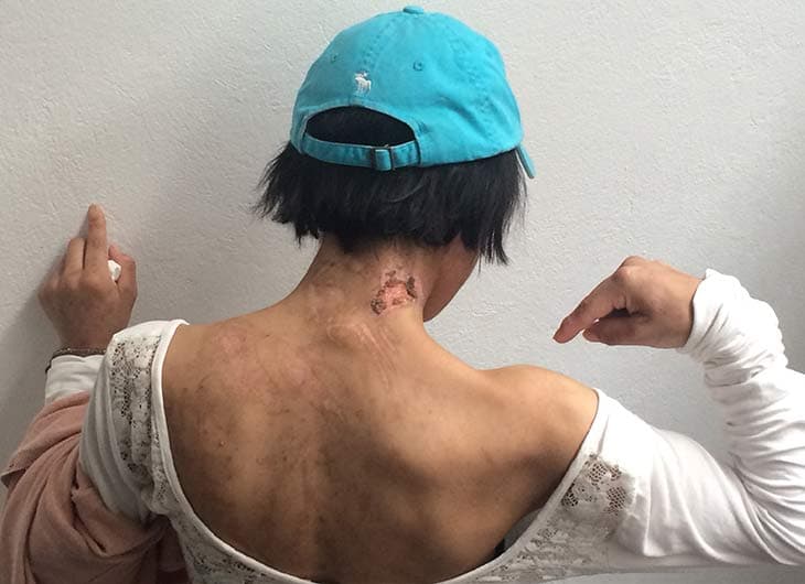 “Me dio a entender que mi vida le pertenecía, o sea, que yo no tenía salida”, dijo Zúnduri en entrevista con la periodista Hena Cuevas para el programa Aquí y Ahora.