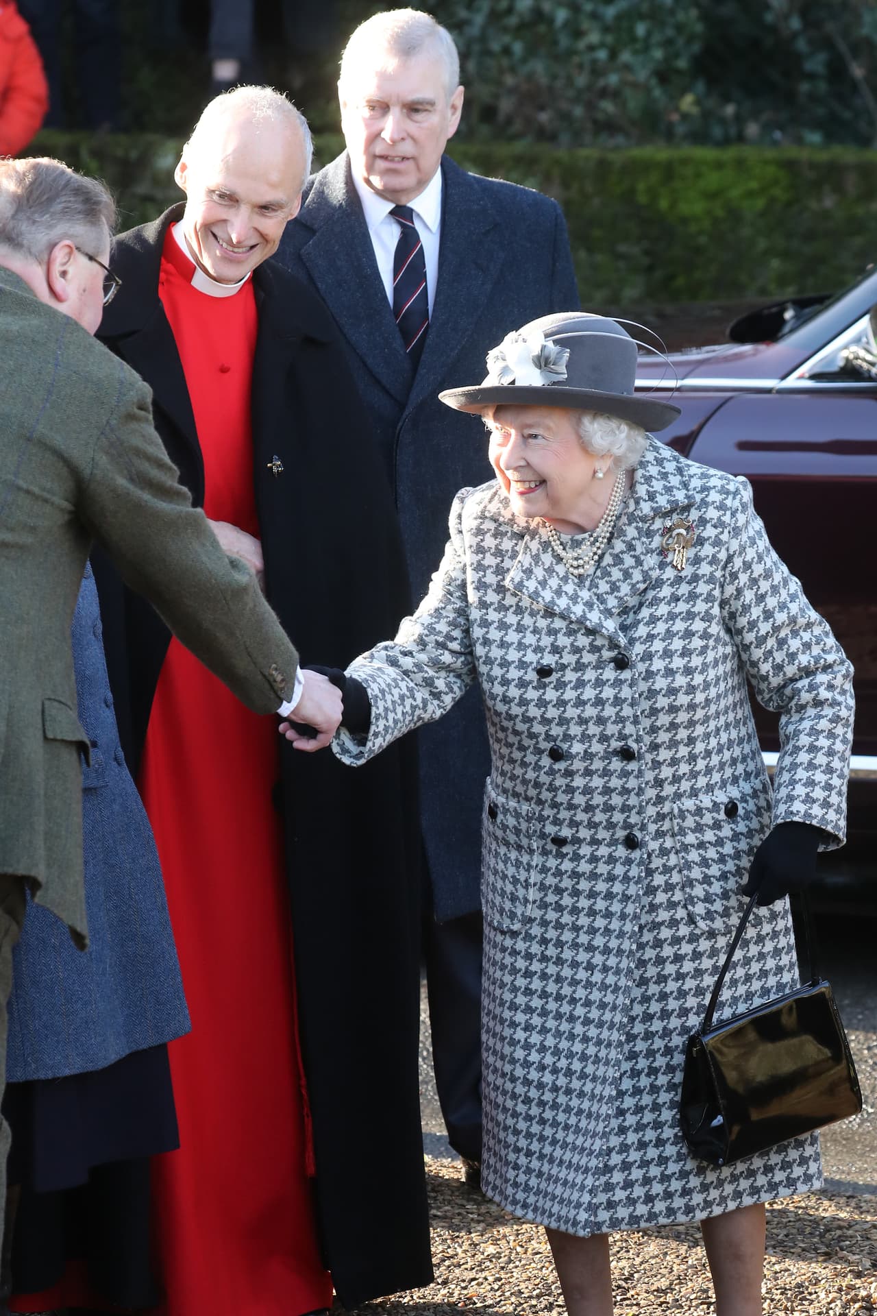 De lo que no quedó duda alguna fue de su buen estado de ánimo.