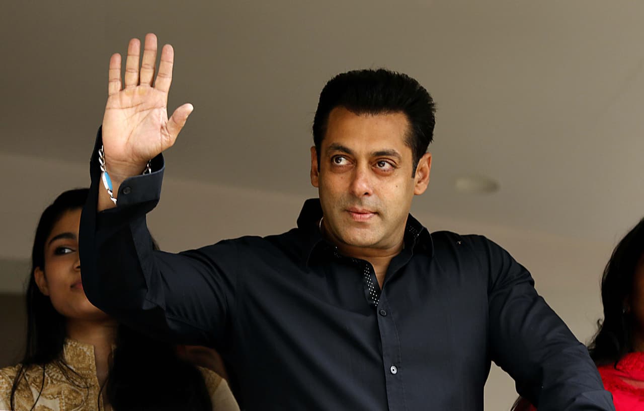 Salman Khan también es uno de los actores más famosos de India, con más de 80 cintas en poco más de 25 años de carrera.