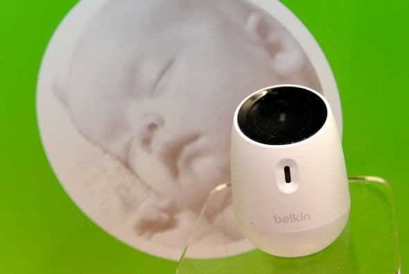 El Belken Wemo es un monitor inalámbrico que permite al usuario escuchar a través de un teléfono inteligente si su bebé se despierta en la noche.