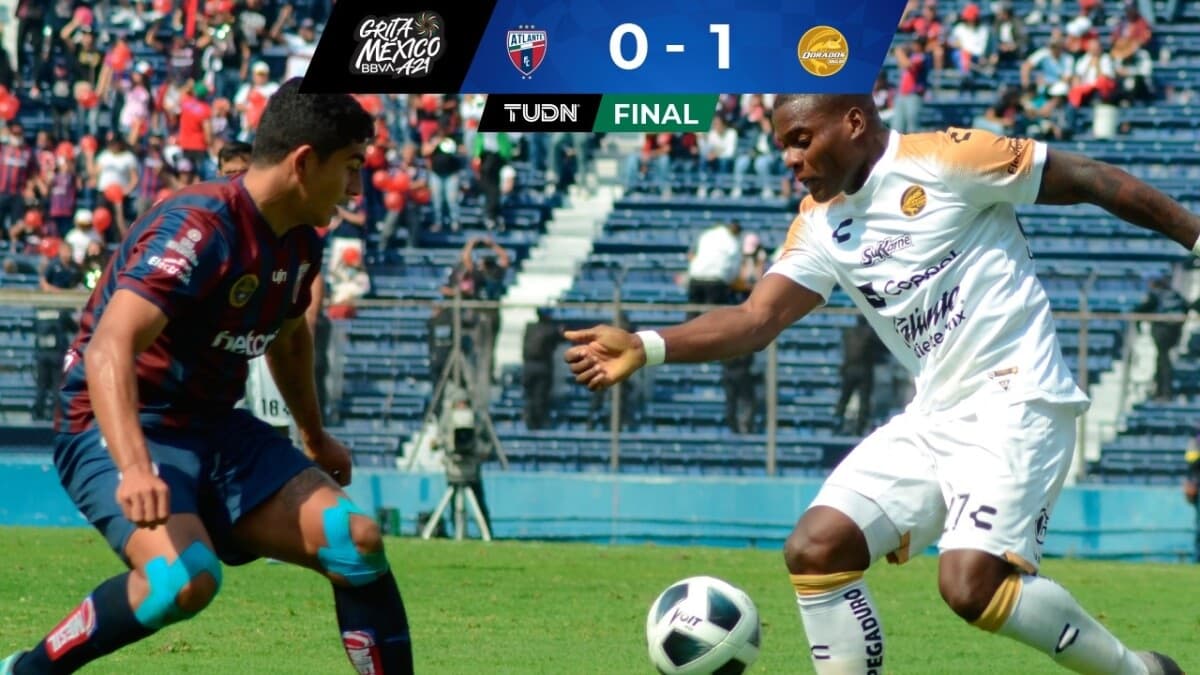 Resumen | ¡Jefe de jefes! Dorados vence 0-1 a Atlante y es líder absoluto
