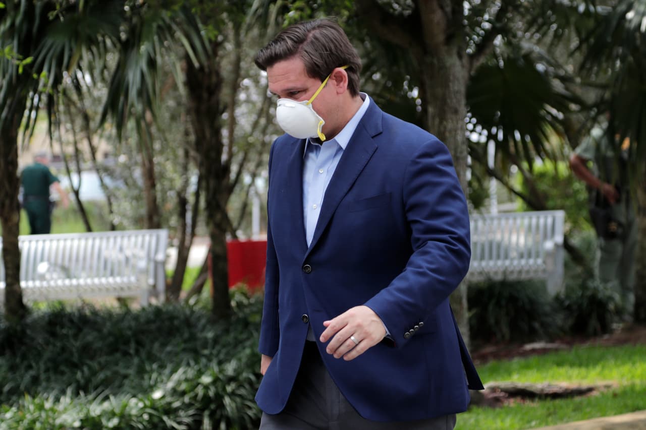 Ron DeSantis: "Queremos ver a las personas volviendo a sus trabajos"