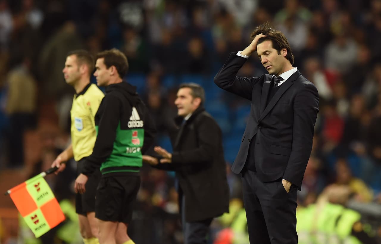 Solari sufre en los Clásicos, aún no ha ganado como entrenador