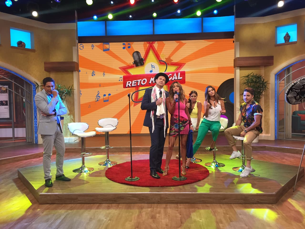 Ellos mostraron su linda voz y hasta actuaron la canción.