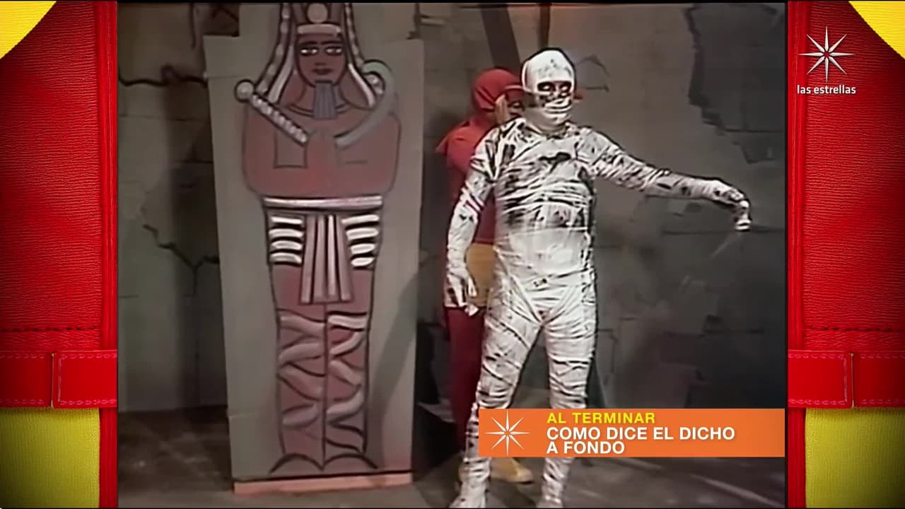 El Chapulín Colorado enfrenta a una terrorífica momia en Egipto