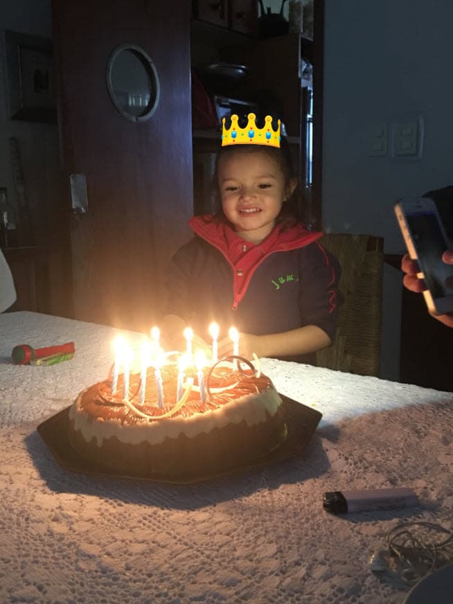 Mientras que en Twitter compartió este lindo momento: "¡Feliz cumpleaños mi bello angelito! Que afortunadas somos por tenernos en esta vida. TE AMO chiquitina".