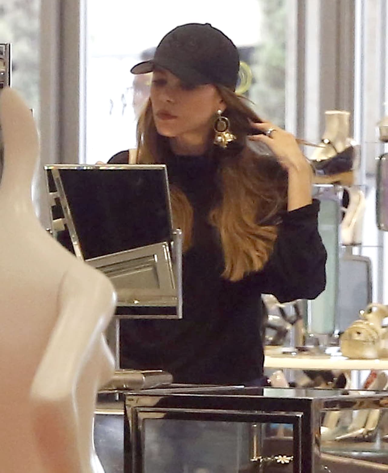 Sofía fue a "darse una vuelta" a una tienda departamental.