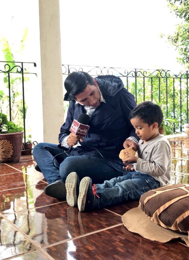 Por tan singular celebración, Ricardo ha sido entrevistado por varios medios locales y también nacionales.
<br>