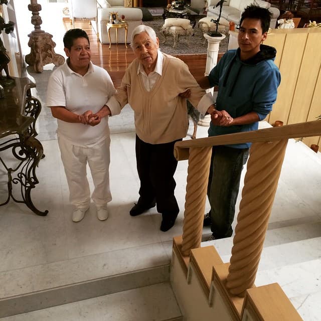 La actriz también afirmó en ese momento que doña Eva, tampoco quería saber nada de ellas.