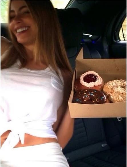 Las donas también le encantan.