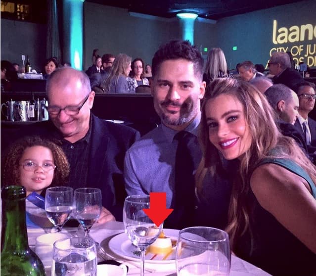 Y simpre hay un postre en la mesa si Sofía está compartiendo algún tipo de banquete.