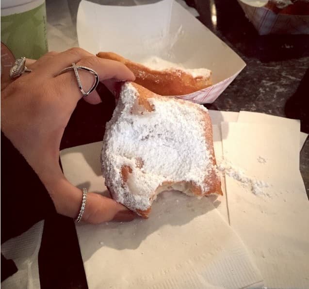 Un poco de pan dulce para remediar el antojo.