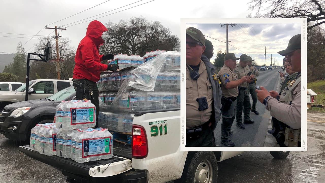 Oficiales del alguacil alertan a vecinos de nueva orden de evacuación en zonas de Tulare y Porterville