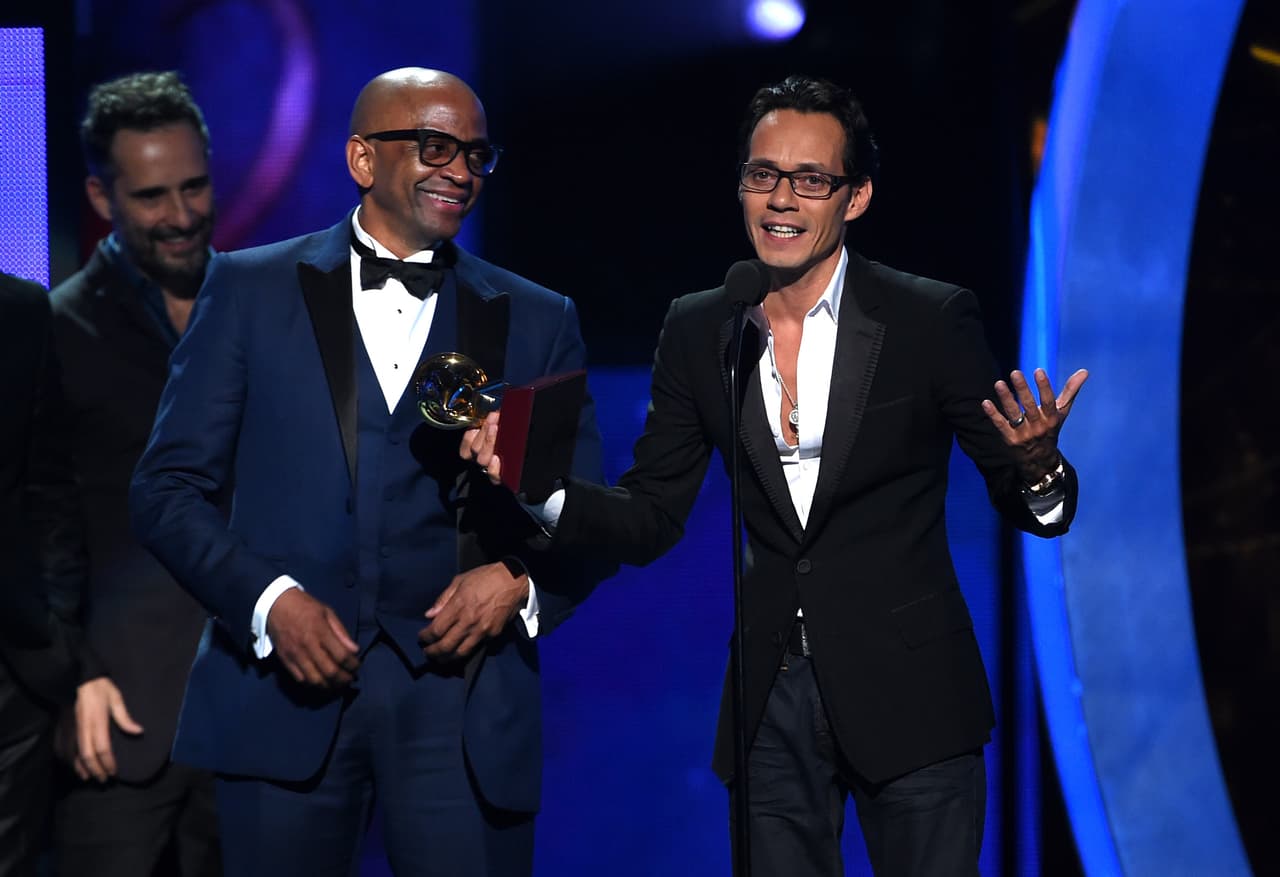 La edición del 2014, celebrada en la MGM Grand Garden Arena, de Las Vegas, volvió a tener a Marc como invitado. Fue galardonado en la categoría Mejor Álbum de Salsa por el disco ‘3.0’, además acudió acompañado de Shannon de Lima. 
<br>También cantó junto a Carlos Vives el tema ‘Cuando Nos Volvamos a Encontrar’ y con el canadiense 
<br>Nasir Atweh hizo lo propio al ritmo de ‘Rude’.