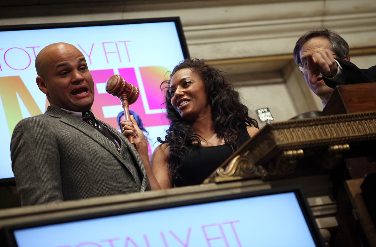 Melanie Brown y Stephen Belafonte se casaron en Las Vegas, Nevada, en junio de 2007. Años más tarde, bromeaban cuando ella dio el campanazo inicial en Wall Street, Nueva York.